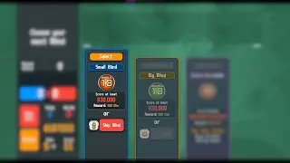Ante 5 - Small Blind and Big Blind