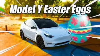 10+ Tesla MODEL Y Easter Eggs & Secret Menu - SUPER FUN!