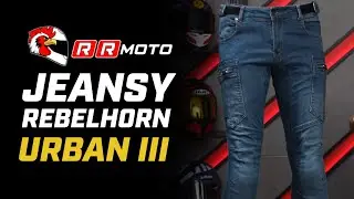 REBELHORN URBAN III - wygodne jeansy motocyklowe