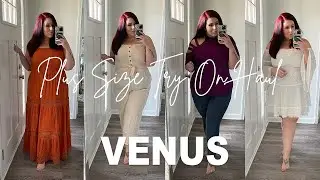 VENUS- Plus Size Try On Haul | Curves, Curls and Clothes