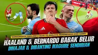 Panggil Dia PAOLO HARRY MALDINI MAGUIRE🤯Maguire Bikin Haaland & Bernardo Bonyok Di Derby Manchester