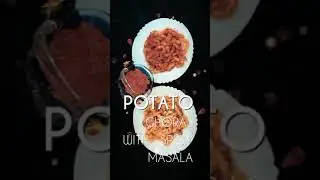 Potato Choras With Spicy Masala | Fia Foods and Flavours |# Shorts