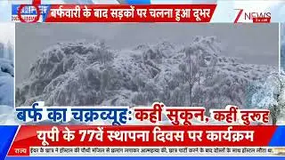Heavy snowfall From Kashmir to Himachal 
