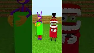 Pomni Jax and Cane try get into hole - minecraft animation #shorts