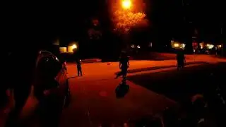 July 4th fireworks finale with outro music
