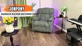 Unboxing Jonpony Massage Rocker Recliner Chair