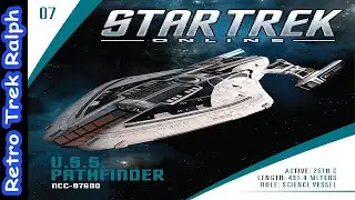 Star Trek Online: Issue 7: USS Pathfinder NCC-97600. Model Review By Eaglemoss/Hero Collector.