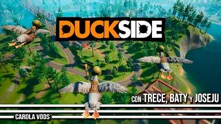 Probamos el nuevo DUCKSIDE con Menos Trece, BaityBait y Joseju 🦆 El Rust pero con patos tácticos 🪖