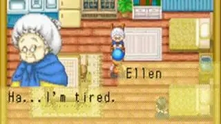 Harvest Moon FoMT Ellen Knitting Sock.wmv