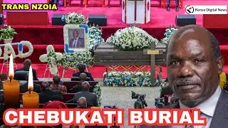 CHEBUKATI BURIAL: Current situation at his home as the former IEBC chair is laid to rest!