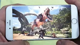 YEAGER VS WILD BORN GAMEPLAY GRAPHICS CAMPARISON MONSNTER HUNTER MOBILE 2020