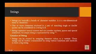String Data Structures in R | Lecture - 20