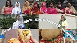 Went to Sanju's SAGC farewell ceremony✨🎀🪄