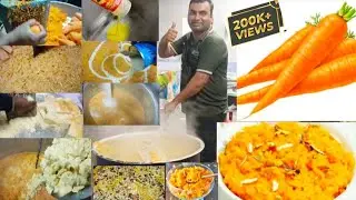 CARROT 🥕 SWEET KGF 1500 MEMBERS RECIPE (Tamil ) FM FOOD KGF Firoz KGF VLOGS 