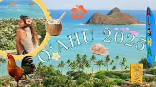 Oahu Hawaii Vlog 2025 | Aulani, Hikes & Catching Fire Beach