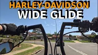 A Quick Ride On my 2017 Harley Davidson Wide Glide