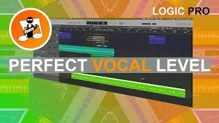 Как установить идеальный уровень громкости вокала в Logic Pro