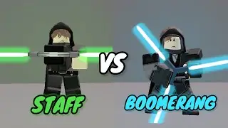 Staff VS Boomerang | Saber Showdown