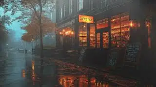 Mysterious Streets 🌒 Dark Academia Ambience with Lofi Beats 🎶 Dark Academia