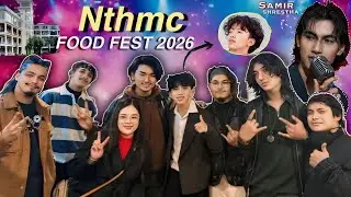 I Met KEHAR LIMBU at NTHMC Food Fest 2026! 🔥 ||samir shrestha || NTHMC FOOD FEST 2026|Debin