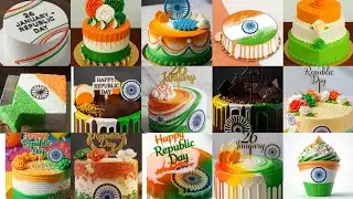 🇮🇳Republic Day 2026 Cake🎂 Designs / 26 January Cake Decoration Ideas / Tricolor Cake Designs #india 