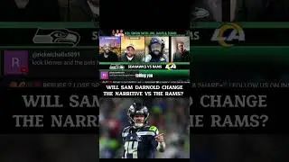 Can Sam Darnold change the narrative vs the Rams? 👀 #NFL #Rams #seahawks  #R2L