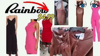 ✨🔥 RAINBOW STORE NEW ARRIVALS! $6 Dresses, Faux Leather & Jumpsuits 👗✨