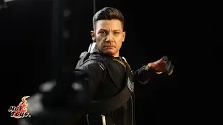 Hot Toys Hawkeye / Ronin Deluxe Version Marvel Avengers Endgame | 1/6 Sixth Scale Figure Unboxing 4K