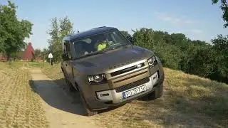 Defender - test 4x4 Autodrom