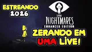 PEQUENOS PESADELOS ATÉ ZERAR-LITTLE NIGHTMARES 1 ENHANCED EDITION-RTX5060TI16GB+RYZEN5 7600X -#LIVE🔴