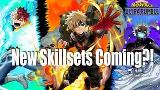 New Variants and Skillsets Coming! | My Hero Ultra Rumble
