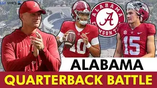 Alabama Football Rumors On Quarterback Battle Ft. Ty Simpson, Austin Mack & Keelon Russell