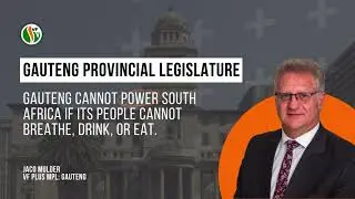 Gauteng cannot power South Africa if its people cannot breathe, drink, or eat.