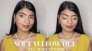 Soft Yellow Hue Eye Makeup Look | The Wearable Color Trend | 2026 Makeup Trend