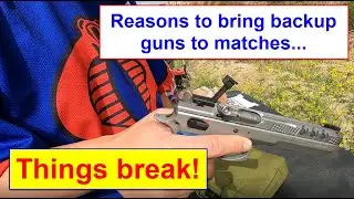 USPSA 101 &mdash; Всё ломается! Всегда берите с собой на матч запасное оружие!