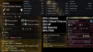 No Rest for the Wicked (Together) Broken Lifesteal build for late game min-maxing
