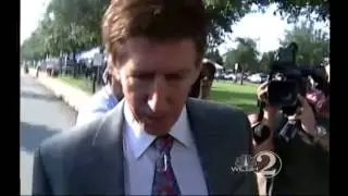 Raw Video: Mark O'Mara enters Seminole County Courthouse