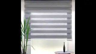 montare jaluzele zi noapte ,(rulou dublu zebra interior,rolete textile) pas cu pas