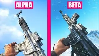 Battlefield 5 ALPHA vs BETA Weapons Comparison