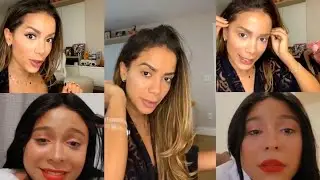 Anitta recria make de Filtro no Instagram feat. Blogueirinha l Anitta Dentro da Casinha
