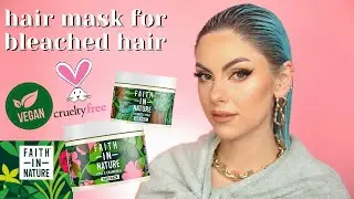 NATURAL HAIR MASK For BLEACHED HAIR | Vegan, Cruelty Free & Sustainable | Ad
