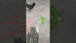 Police Uniform Vs Fowl in Reality #football #viral #shorts
