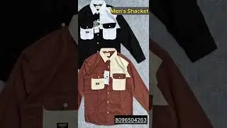 Color block Double pockets shirt| #shorts #doublepocketshirt #shacket