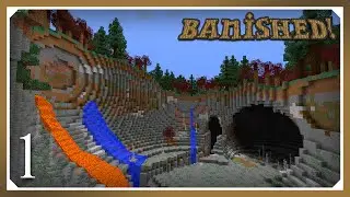 Minecraft Banished Modpack | Banished! | E01 (Harsh Survival Minecraft 1.10.2)