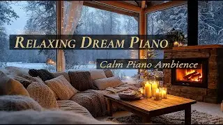 Relaxing Dream Piano ☕✨ Soft Cinematic Ambient Piano for Focus, Study & Calm Moments