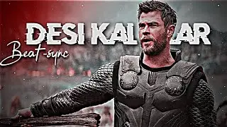 Desi Kalakar X Thor I God of thunder I Chris Hemsworth l Tufan ka devta l Avengers l #avengers #thor