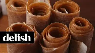 Apple Cinnamon Fruit Roll Ups | Delish