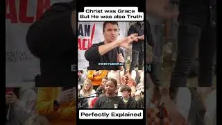 Charlie Kirk says Jesus was grace but he was also truth! #charliekirk #turningpointusa #turningpoint