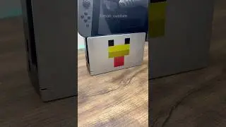 Custom Nintendo Switch Dock For Chicken #minecraft