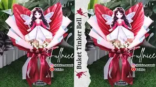Buket Uang Tinker Bell